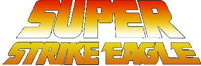 Super Strike Eagle logo for Super Famicom